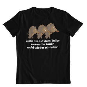 "Sauen waren schneller"
